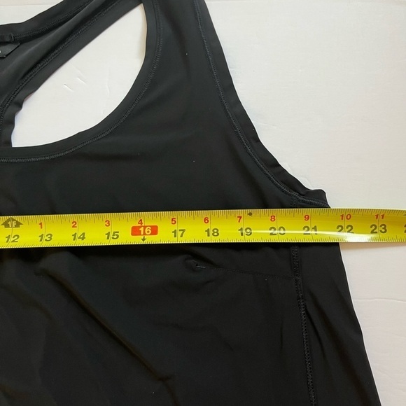 Athleta Black Racerback Lightweight Tank Size 1x - Picture 7 of 7